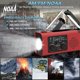 thumbnail image 4 of Solar Emergency Radio 2000mAh Hand Crank NOAA Weather Radio with Flashlight, Phone Charger & SOS for Outdoor Survival, 4 of 5