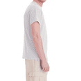 thumbnail image 4 of Hanes Men's Crew Neck Perfect-T T-Shirt, Short Sleeve Casual Blank Tee, Ash, M, 4 of 6