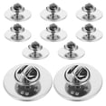 thumbnail image 1 of Shisuyan Brooch Base for Crafting Silver 10Pcs Round Disc Base 0.8x0.8x0.5in, 1 of 8