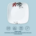 thumbnail image 7 of Corelle Kyoto Leaves 16-Piece Square Glass Dinnerware Set (Service for 4), 7 of 7