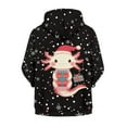 thumbnail image 6 of DISNIMO Axolotl Hoodie Boys Christmas Hoodie Sweatshirt Kids Snowflake Hoodies for Boys 8-10 Designer Sweatshirts for Boys and Girls Hoodies Zip Up Kids Boy Zipper Hoodie Jacket Girls Fall Clothes, 6 of 7