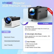 [Auto Focus] Magcubic HY450C 900ANSI Brightness Projector 8K 1080P Native Ultra Short Throw WiFi6 BT5.4 Auto Offset Home Theater Voice Control Smart Portable Projector HY450C