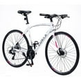 thumbnail image 3 of 【LuckyNote】24 Speed Hybrid bike Disc Brake 700C Road Bike For men women's City Bicycle, 3 of 9