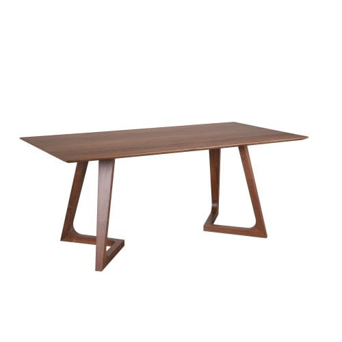 GODENZA DINING TABLE RECTANGULAR WALNUT