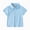 Light Blue, variant on BOBOGOJP Polo Shirts for Toddler Boys Collared Golf Shirt Solid Color Short Sleeve Classic Polos Cotton School Uniform Tops Light Blue for Size 4-5 Years