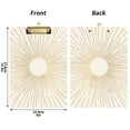 thumbnail image 5 of FORMRS Acrylic Clipboard with Low Profile Clip Standard A4 Letter Size, 12.5" x 9", Sunshine, 5 of 8