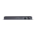 thumbnail image 1 of CyberPower Switched ATS PDU44005 - Power distribution unit (rack-mountable) - AC 200-240 V - 1-phase - Ethernet, serial - input: 2 x IEC 60320 C20 - output connectors: 10 (8 x IEC 60320 C13, 2 x IEC 60320 C19) - 1U - 10 ft cord - black, 1 of 3
