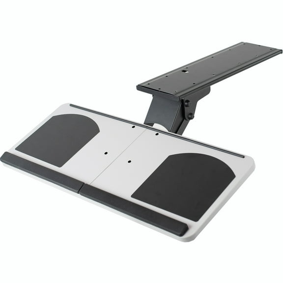 VIVO Adjustable Computer Keyboard & Mouse Platform Tray Under Table Desk Mount