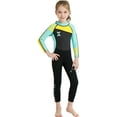 thumbnail image 4 of Kids Boys Girls 2.5mm Neoprene Wetsuit Thermal One Piece Swimsuit UV Protection Rash Guard, 4 of 7