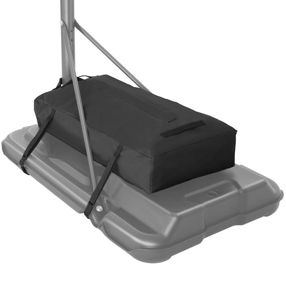Basketball Base Replacement- Heavy Duty Weighted Base Anchor for Portable Basketball Hoop, Weather Resistant, Black