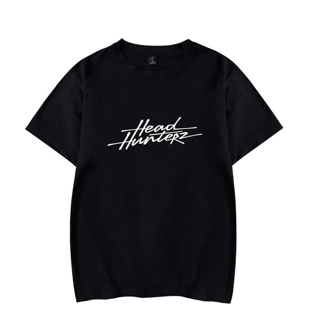 Headhunterz T-Shirt Merch pour Femmes/hommes Unisexe Été Hip-Hop Rappeur Col Rond Manches Courtes T-Shirt Tee Mode Urbaine