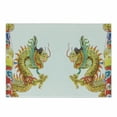 thumbnail image 1 of Dragon Cutting Board, Chinese Style Dragon Power Oriental Culture Theme, Decorative Tempered Glass Cutting and Serving Board, Small Size, Multicolor, by Ambesonne, 1 of 1