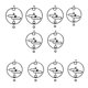 thumbnail image 2 of 10 PACK 698781 Carburetor Float Bowl Gasket Seals O-Ring Replace For Nikki Troy-Bilt Lawn Mowers Engine Garden Tool Accessories, 2 of 5