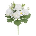 thumbnail image 2 of Artificial Floral Bouquets Realistic Plastic Flowers For Hanging Window Box Home Table Centerpieces Indoor Outdoor Decoration,Window Box Decor,Floral Bouquet,A,1 Stem, 2 of 10