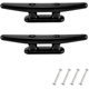 thumbnail image 1 of 2 Pices Taquet De Corde (negro), para Bateaux Cano, taquet D'amarrage De Haute Qualit, ponton Yacht, kayak Bateau, quais Taquet De Bateau En Nylon 100mm, 1 of 5