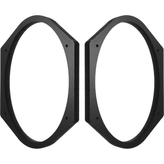 5x7" / 6x8" Speaker Spacers Depth Extender Extending Rings - 1/2" thick - 1 Pair - SSK68K - Stackable