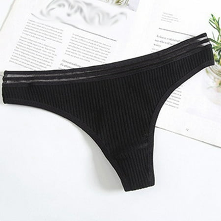 QIPOPIQ Underwear for Women Plus Size Lace Flat Waist Sexy Underpant Has Elasticity Panties