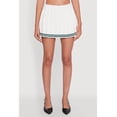 thumbnail image 3 of Women's Varsity Stripe Pull On Pleated Skort, 3 of 5