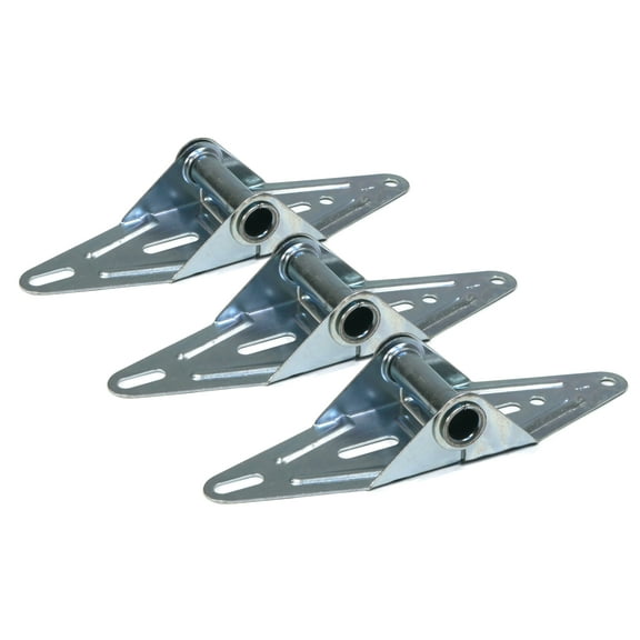 The ROP Shop 3-Pack - Garage Door #1 Hinges, 18 Gauge, Narrow Body for Center & Edge Mount