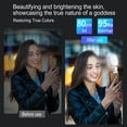 thumbnail image 2 of Graflsoa Adjustable Clip-On Phone Selfie Light with 2500K-9000K Color Temperature, 1000mAh Battery, and 90° Rotatable LED for Perfect Lighting in Low-Light Conditions, 2 of 7