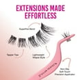 thumbnail image 6 of Salon Perfect Supernatural False Underlash Extensions Starter Kit, Fake Eyelashes, Contains 30 Lash Clusters, Applicator, Bond & Seal, and Lash Remover, 6 of 10