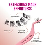 Salon Perfect Supernatural False Underlash Extensions Starter Kit, Fake Eyelashes, Contains 30 Lash Clusters, Applicator, Bond & Seal, and Lash Remover