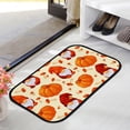 thumbnail image 3 of GZHJMY Bathroom Rugs Mats Non-Slip, Soft Microfiber Absorbent Bath Mats for Shower Bathtubs, Autumn Gnomes Pumpkin Indoor Entrance Door Mats Bedroom Laundry 36”x24” Carpet Runner, 3 of 7