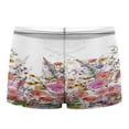 thumbnail image 2 of Butterfly Garden Men's Mesh Boxer Briefs Cooling Breathable Sports Underwear Vertical Fly, 2 of 5