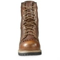 thumbnail image 3 of Guide Gear Men's Sawtooth Steel Toe Logger Work Boots, Leather Uppers, Non-Slip Rubber Sole Shoes, 3 of 7