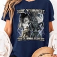 thumbnail image 2 of Hide Your Wife The Alpha Is Here Graphic T-Shirt, Sizes S-5XL, Tbun, 2 of 3