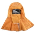thumbnail image 2 of Mantón protector de trabajo casco de soldadura superior electricista reparador de trabajador duradero de piel de vaca para soldador, 2 of 8