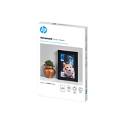 HP Advanced Photo Paper, Glossy, 65 lb, 4 x 6 in. (101 x 152 mm), 50 sheets F4T22A