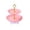 Pink, variant on Inerposs 3-Tier Fruit Tray, Wedding Dessert Stand, Elegant Serving Platter, Multi-Layer Refreshment Holder, Ideal for Home Decor and Parties
