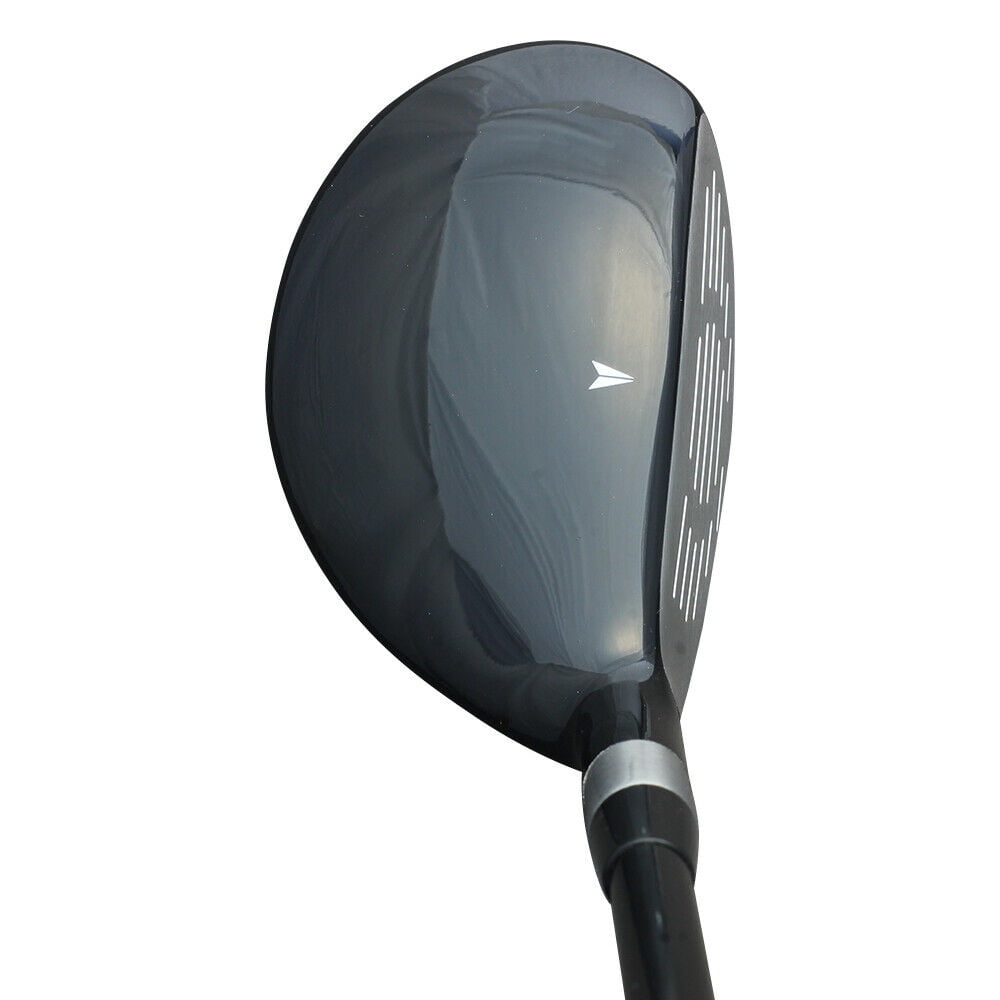 LEFT HANDED Majek Golf Petite Senior Lady (55+ Years) #4 Hybrid New Utility L Lady Flex Club (Petite - 5' to 5'3") with Premium Ladies Arthritic Grip