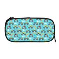 thumbnail image 3 of Vsdgher Cartoon Monster Truck Print Large Capacity Pencil Case Pouch with Zipper, Portable Aesthetic Big Capacity Pencil Cases Pen Office Travel Stationery Bag, 3 of 8