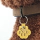 thumbnail image 3 of Llavero de cuero con pata de perro | Llavero de recuerdo de pelo de mascota | Colección conmemorativa | Regalo único para recuerdo de mascotas | Cuero suave duradero | Anillo de metal seguro | 1, 3 of 5