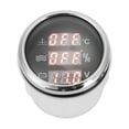 thumbnail image 3 of Multi Function Marine Meter,52mm/2in 3‑In‑1 Gauge Water Water Level Gauge Waterproof Car Gauge Effortless Installation, 3 of 14