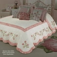 thumbnail image 2 of Blush Rose Grande Bedspread Full 102 x 127 Inches, 2 of 4