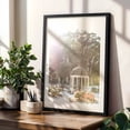 thumbnail image 4 of Magic in the Garden - St. Petersburg Florida Photography Garden Floral Botanical Architecture Tropical Scenic Black Framed Wall Art Print 16 x 24 inches, 4 of 8