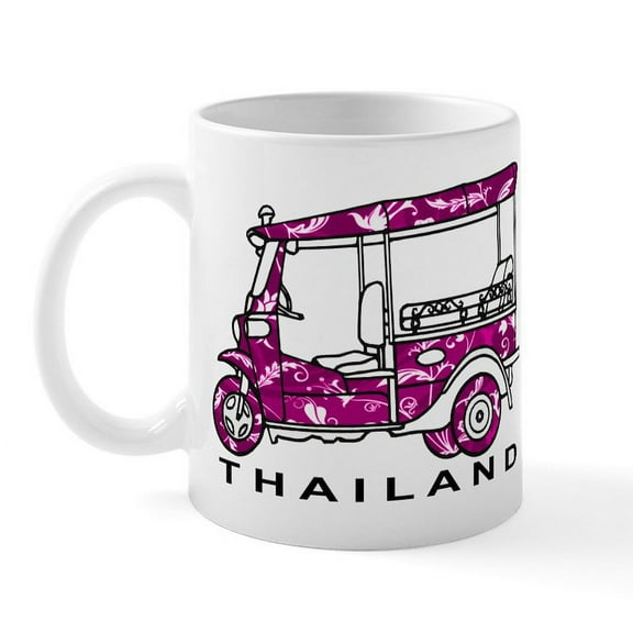 CafePress - Tuk Tuk 03 Mugs - 11 oz Ceramic Mug - Novelty Coffee Tea Cup