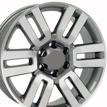 20x7 OE Wheels TY10 Gunmetal Machined Wheel 6x5.5 (15mm)