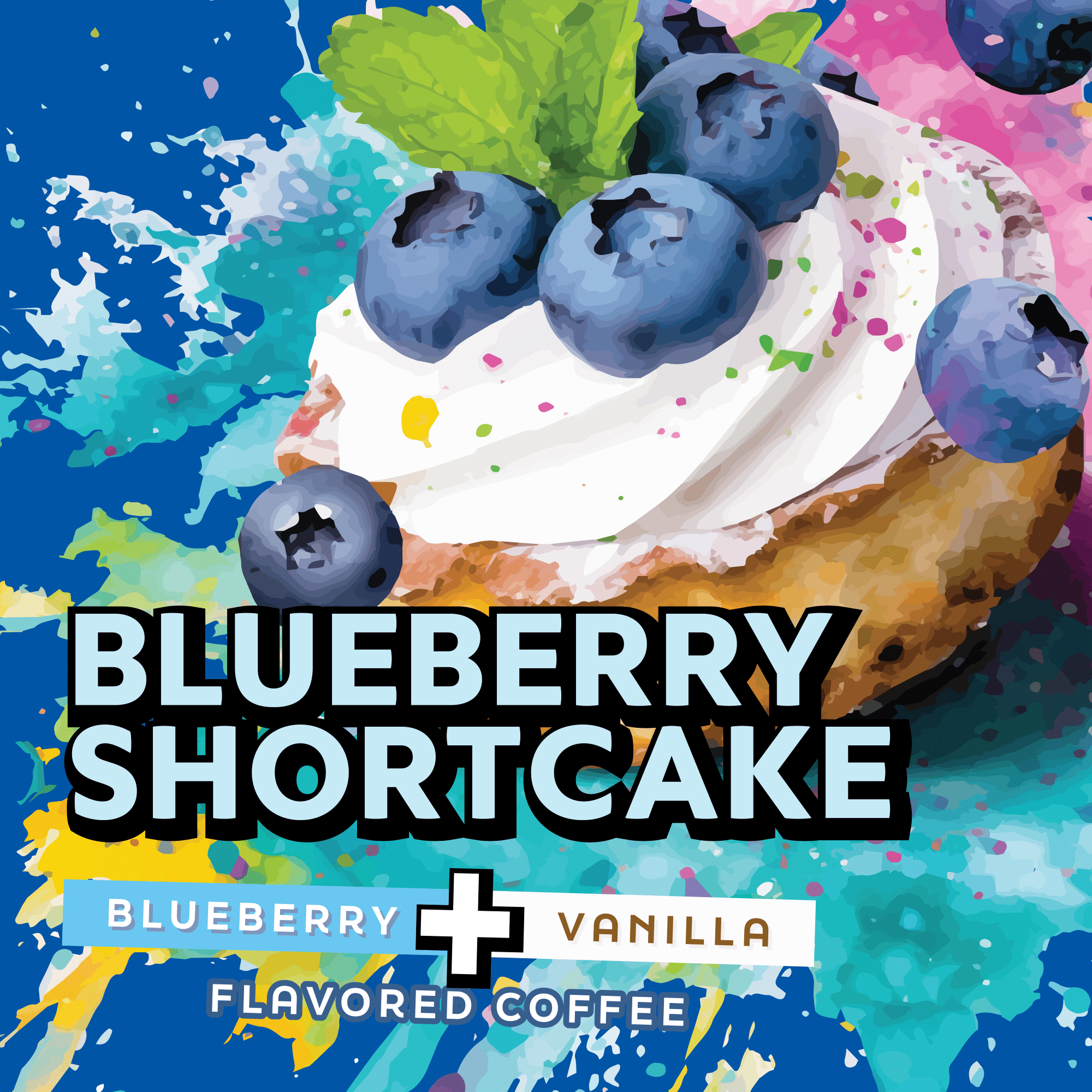 Java Factory Blueberry Shortcake Coffee Pods, Keurig Compatible, 40-Pack