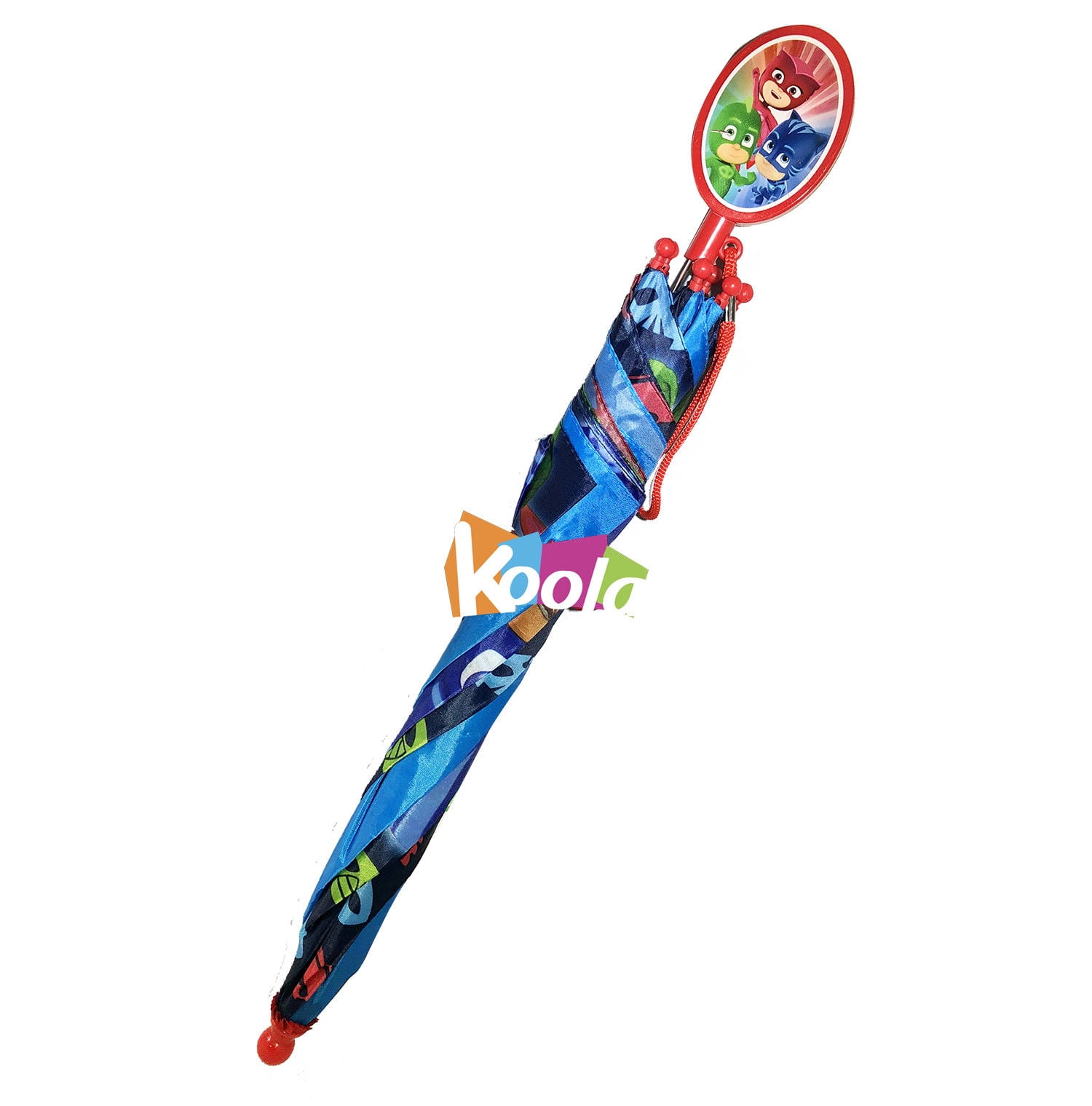 Owlette Gekko Boys Umbrella Handle for kids Licensed PJ Masks Cap Hat age 2-4