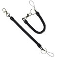 thumbnail image 1 of Porte-clés en Spirale Extensible Porte-Clés Rétractable en Plastique Ressort 4Pcs, 1 of 8