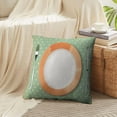 thumbnail image 4 of LALILO Throw Pillow Covers Retro Polka Dot Dot Polka Clean Dining Cushion Cover 18" x 18", 2 Pack, 4 of 6