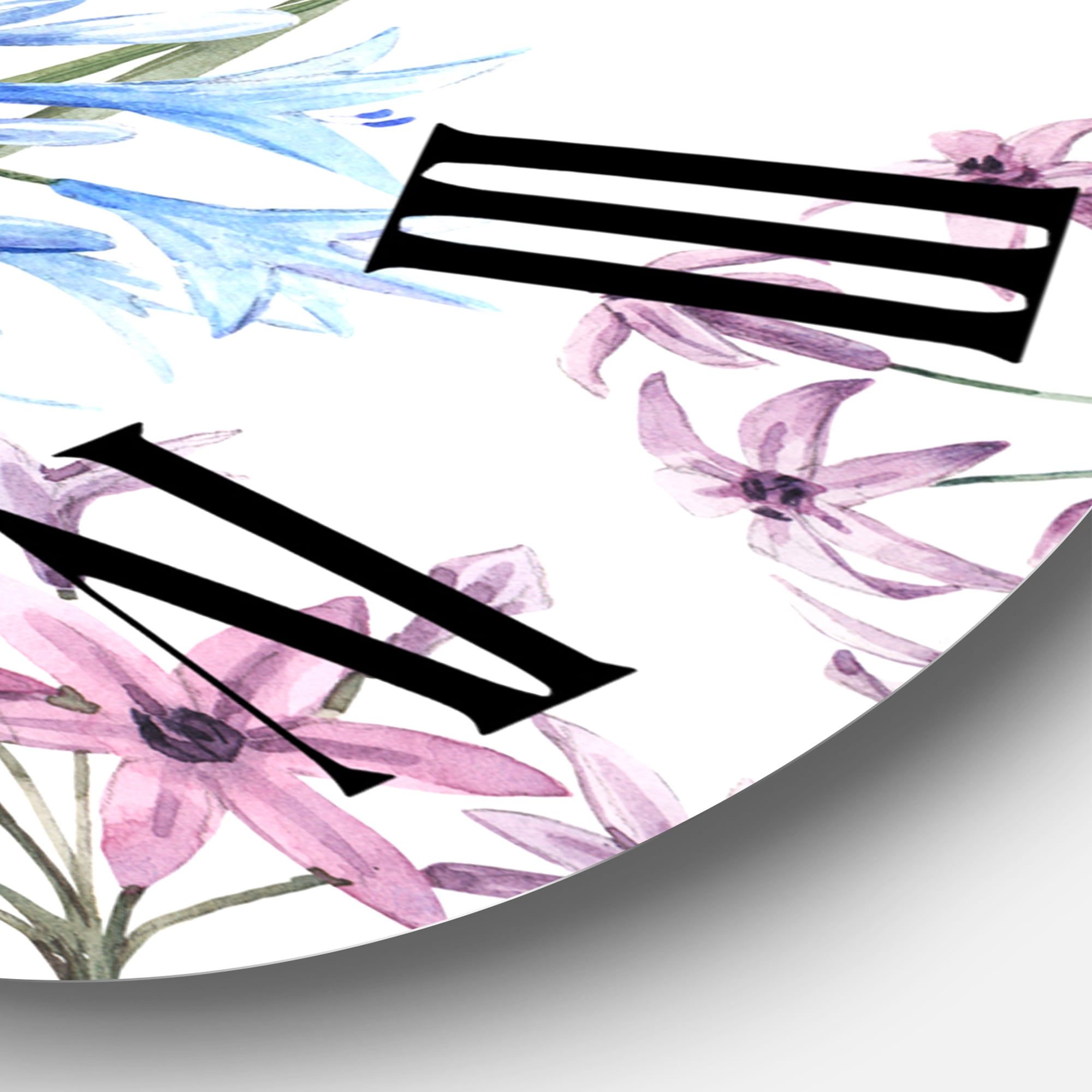 Designart 1 in Quartz Traditional Wall Clock