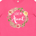 thumbnail image 4 of Inktastic I Love my Aunt- flower circle Youth T-Shirt, 4 of 5