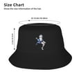 thumbnail image 5 of Anime Shark Tail Girl Art Bucket Hat For Womens And Mens Outdoor Beach Fisherman Hat Sun Hat, 5 of 8