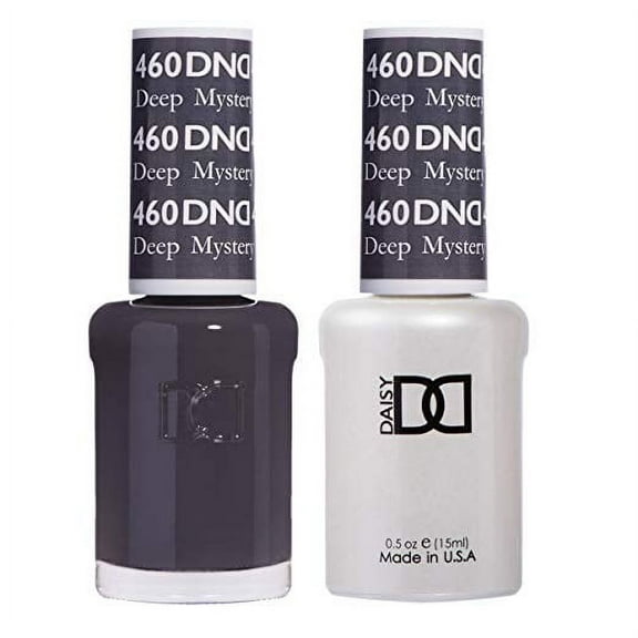 DND 460 Deep Mystery Gel & Matching Polish Set - DND Gel & Lacquer
