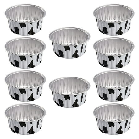 

WQQZJJ Kitchen Gadgets Gifts Sale Deals Pudding Cup Cake Aluminum Foil Tin Cup Cake Fryer Bowl Tin Paper Box Baking Tray Tin Paper Cup 10pcs on Clearance